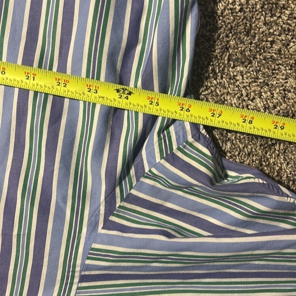 Ralph Lauren Blake Striped Button Up Shirt XL - Picture 9 of 10